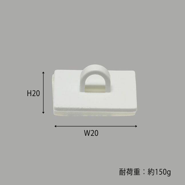 天吊りＰＯＰにシーリングループのサイズ表記画像