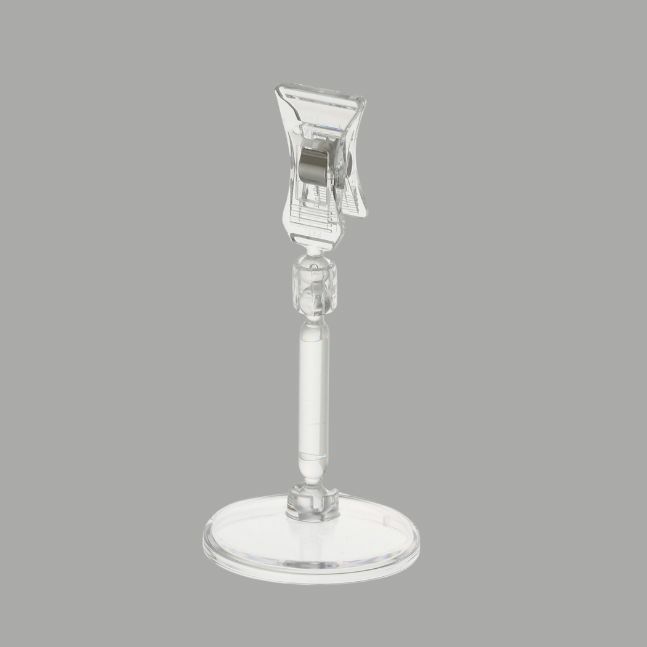 (カードスタンド)クリアーベース５０＆クリップＢの商品画像