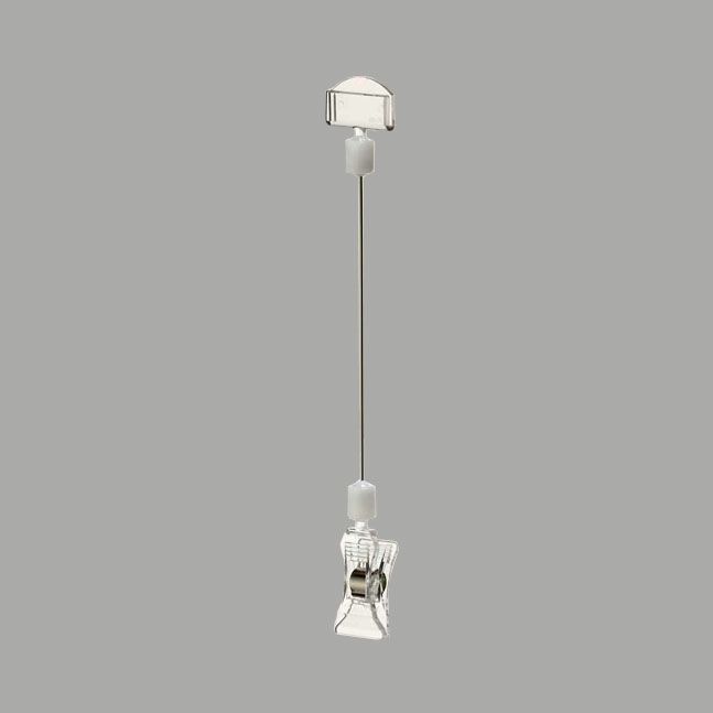 クリップ＆カード差しワイヤータイプ(200mm)の商品画像