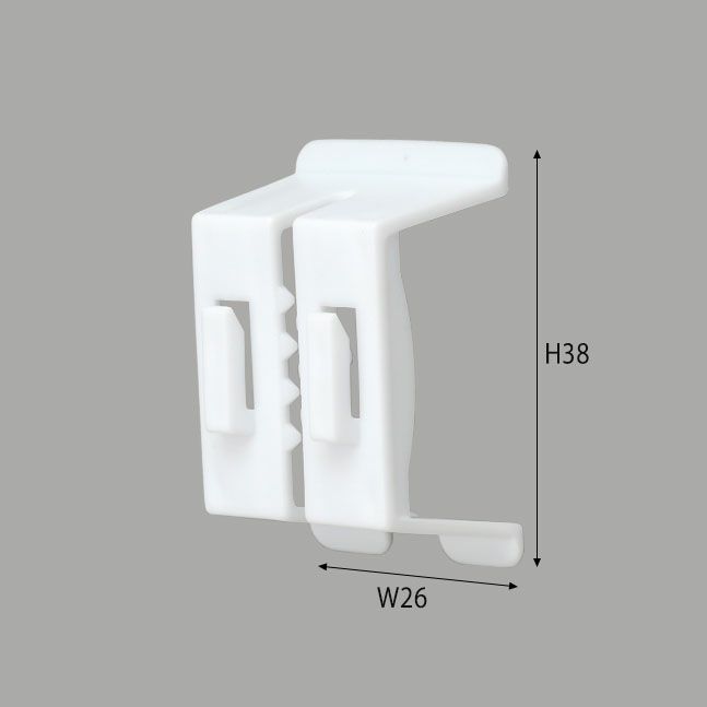 レールアダプター用2WAYサインホルダーBのサイズ表記